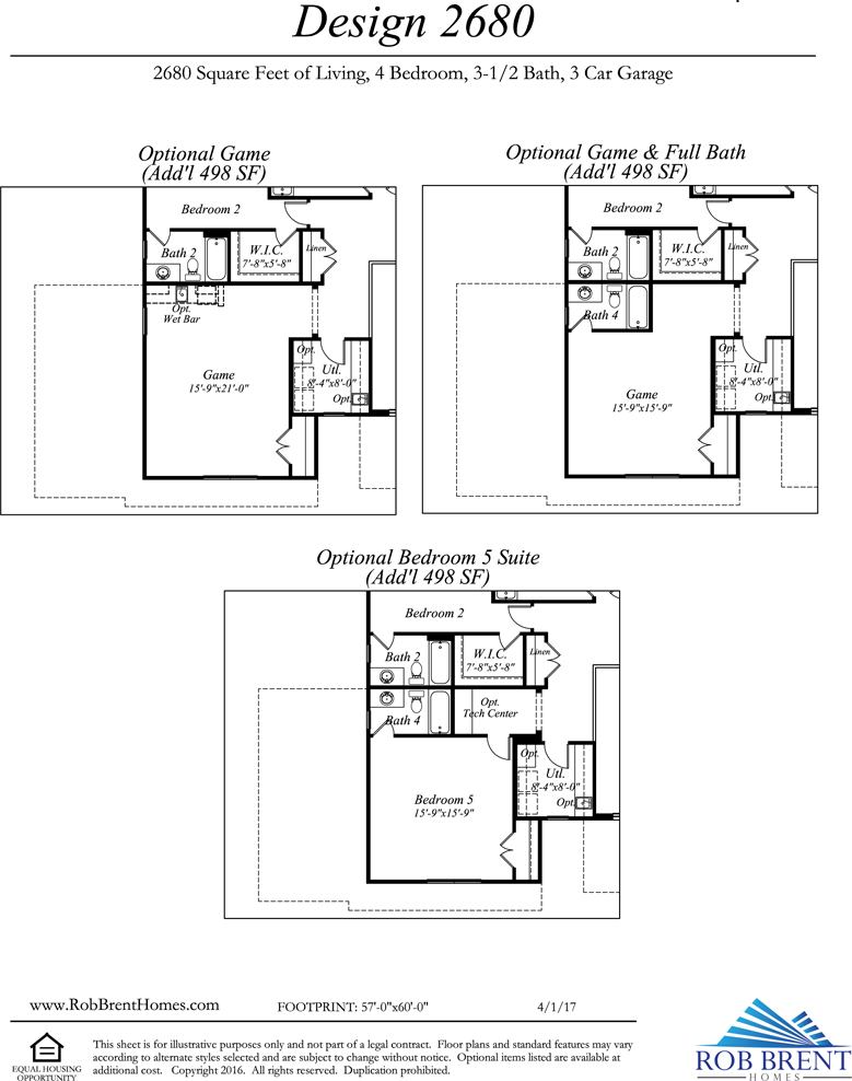 The Labelle second Floor options